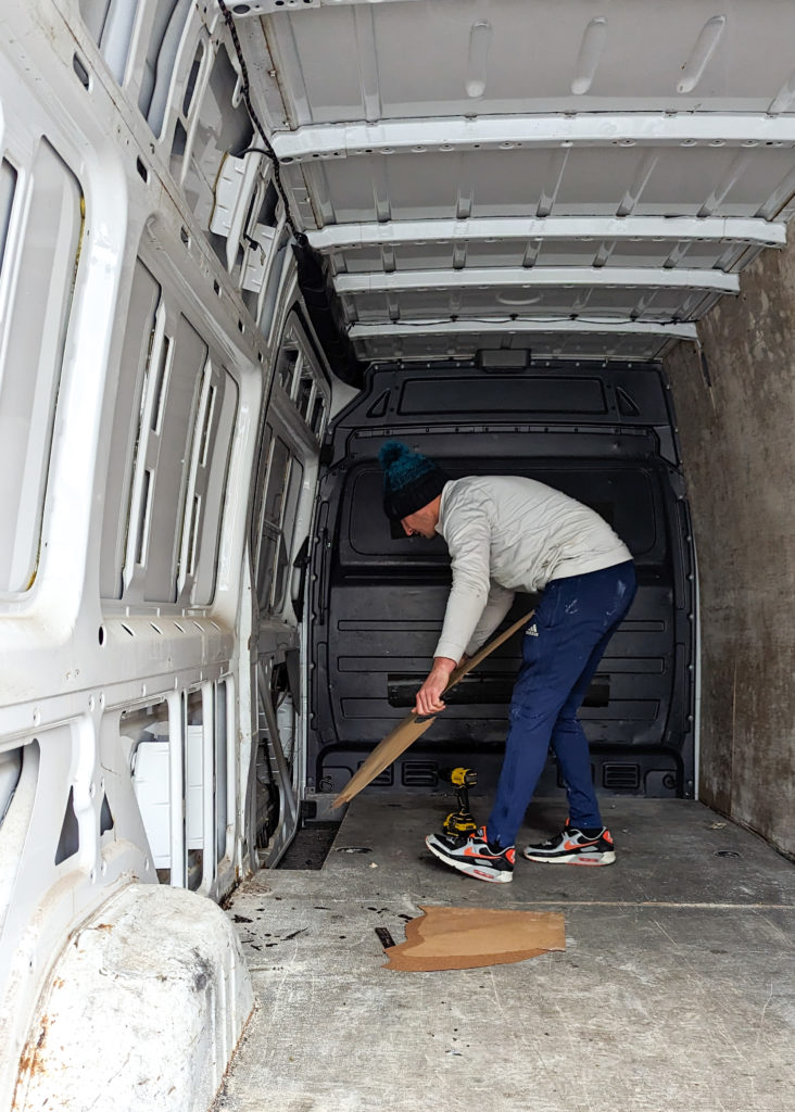 How To Strip Out Your Van