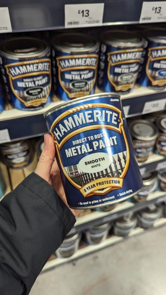 Hammerite Metal Paint