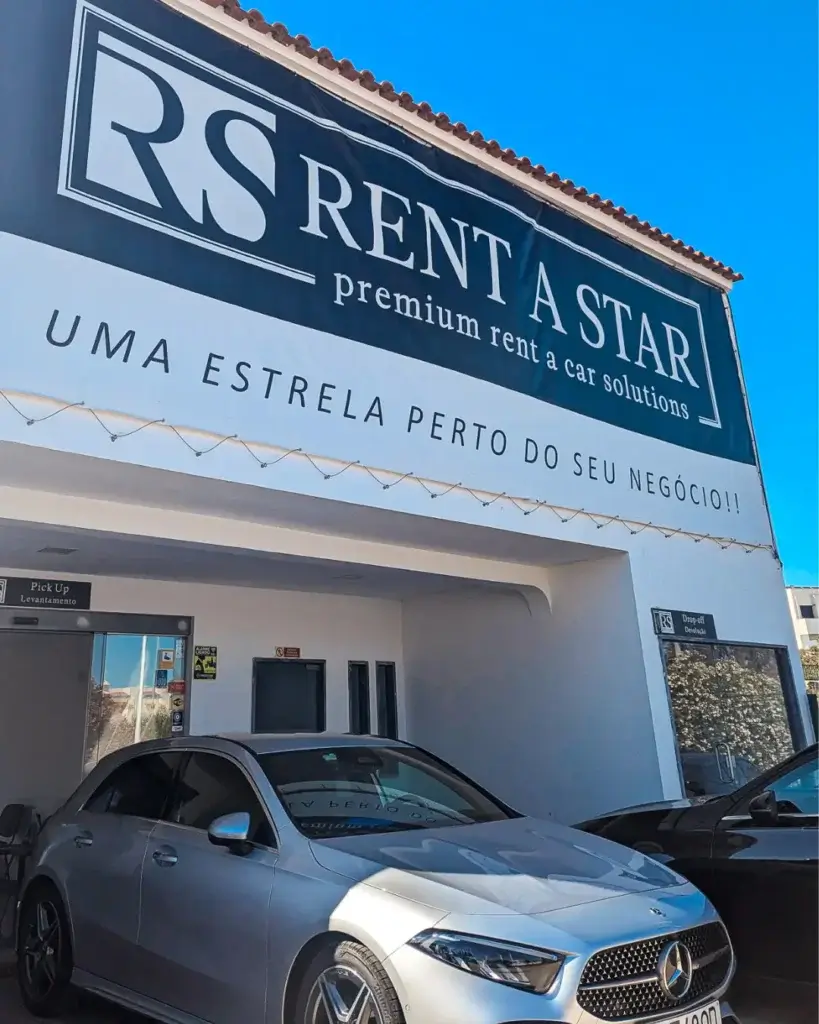 Rental car company in Algarve called Rent A Star